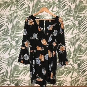 Boho H&M Floral Romper